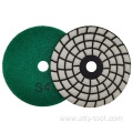 4inch 100mm Flexible 4 Step Dry Polishing Pad